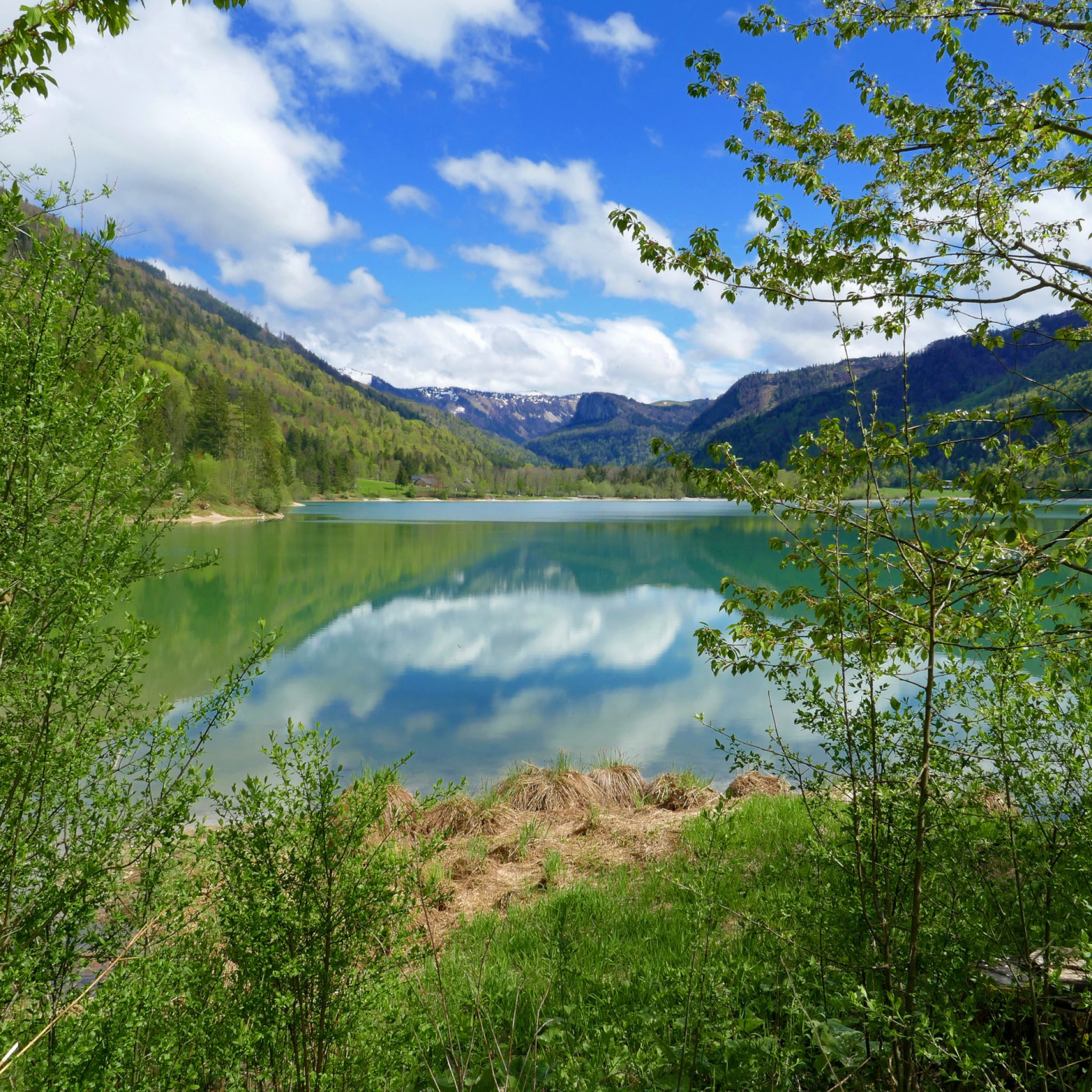 Der Hintersee - ein Paradies zu jeder Jahreszeit - Wir schauen auf Salzburg